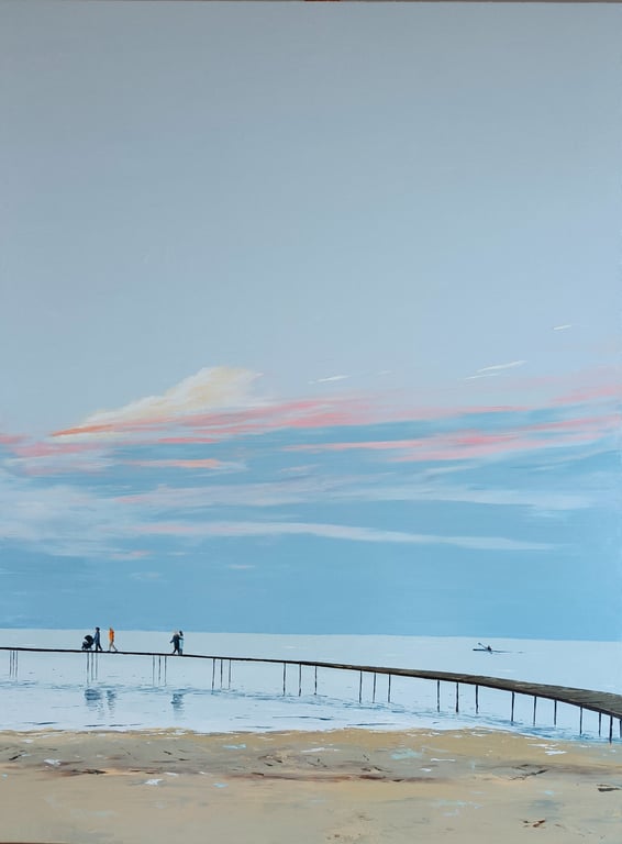 Aftenhimmel bro. 90*120