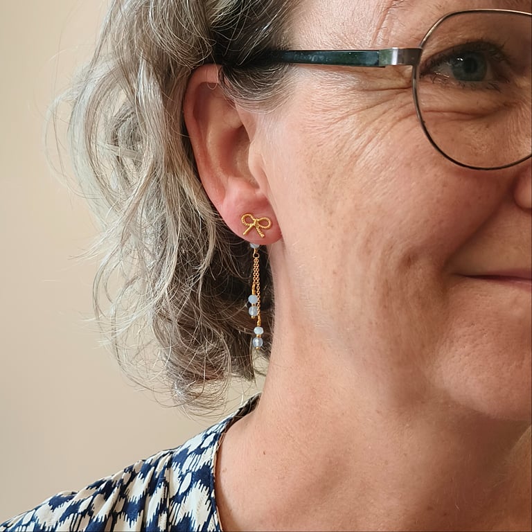 Iskrystal - lås med vedhæng billede 2