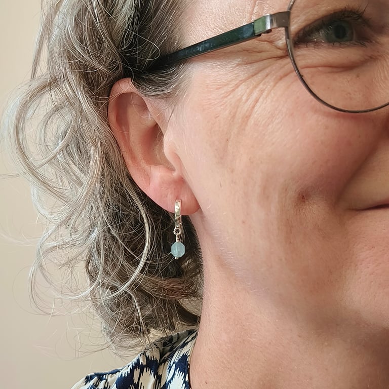 Sommer istap - hoops med klik-lås billede 2