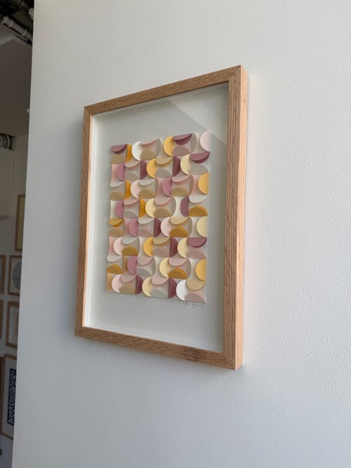 A3, papir relief, pastel, indrammet  (2)