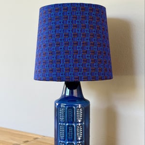 Upcycled vintage bordlampe - Søholm Keramik – produktbillede