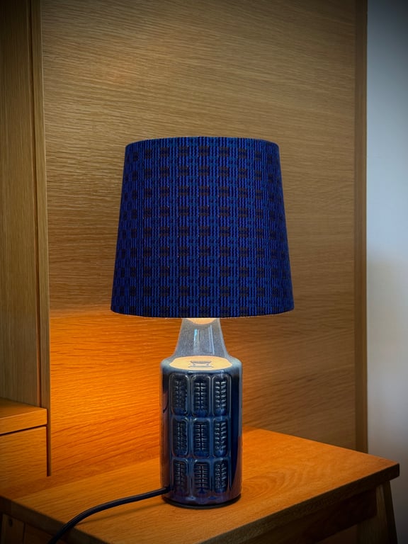 Upcycled vintage bordlampe - Søholm Keramik billede 4