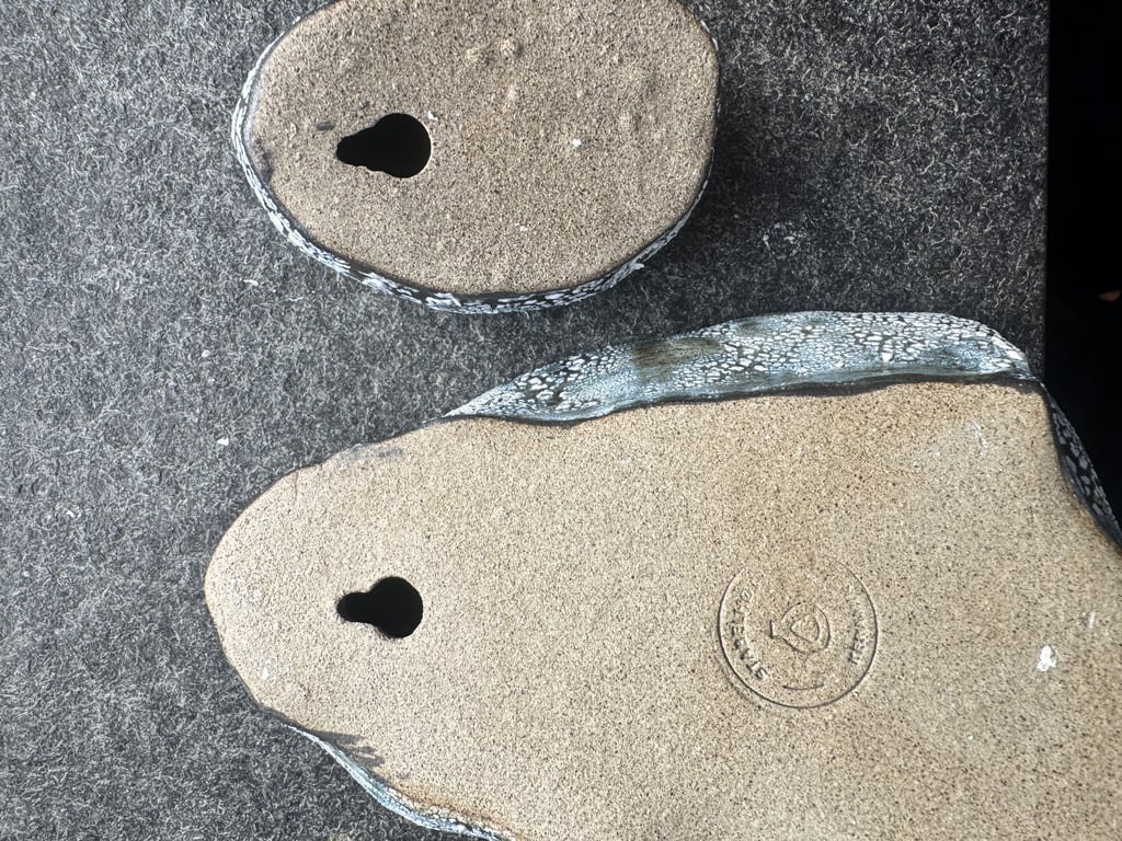 KRAKELERET- Sten vægskulptur billede 3