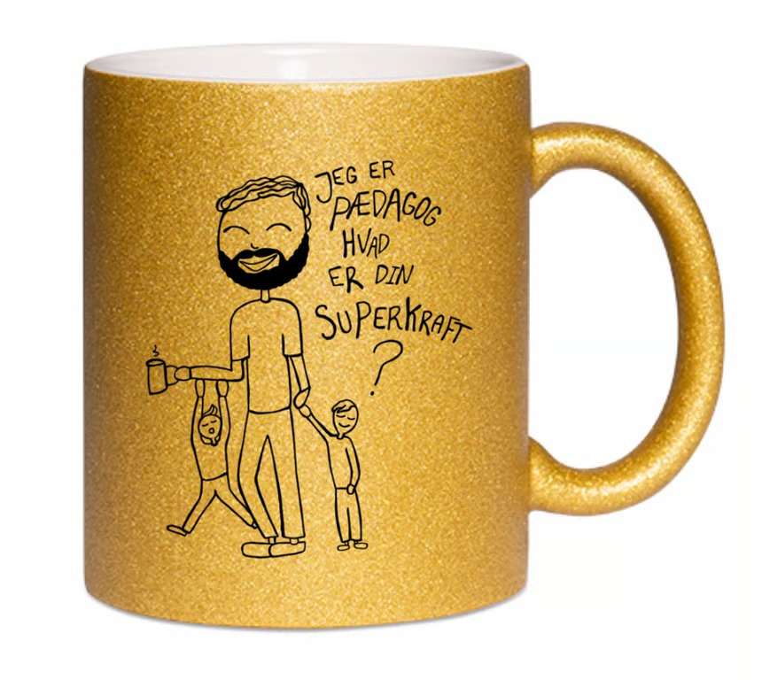 Krus: Jeg er pædagog, hvad er din superkraft (skæg) billede 2