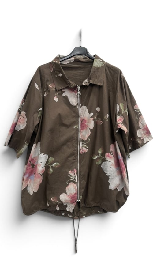 Cirkeline blouse/cardigan, Chokolate. Onesize str. 36-46 (3)