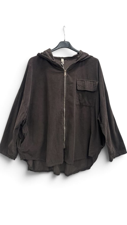 Rosa cardigan jacket, Chokolate. Onesize 36-46. (2)