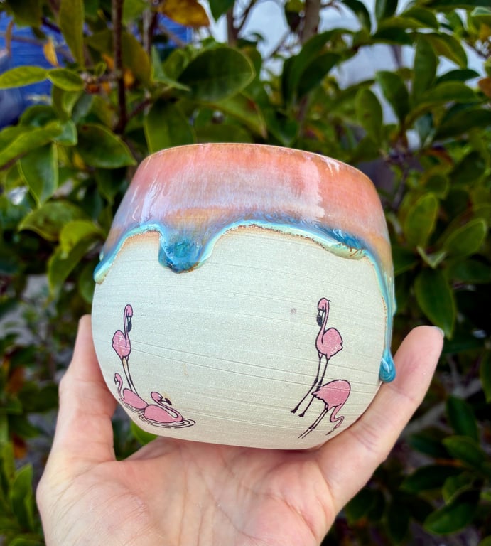 Cracks flamingo Tumblers billede 4