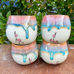 Cracks flamingo Tumblers – produktbillede
