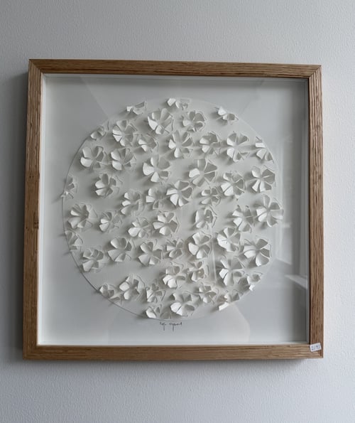 40x40cm, “Sakura”, indrammet  (3)