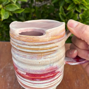 To-go kaffekop – Rosa – produktbillede