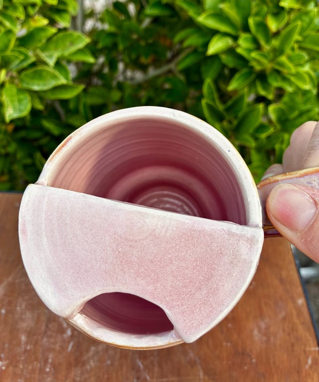 To-go kaffekop – Rosa billede 4
