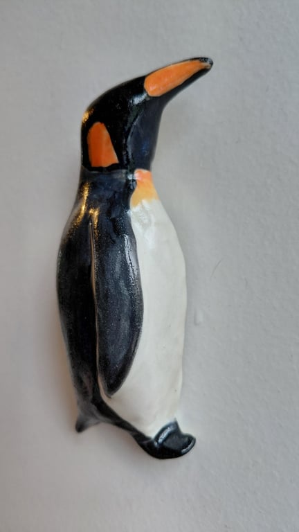 væghængt konge pingvin billede 4