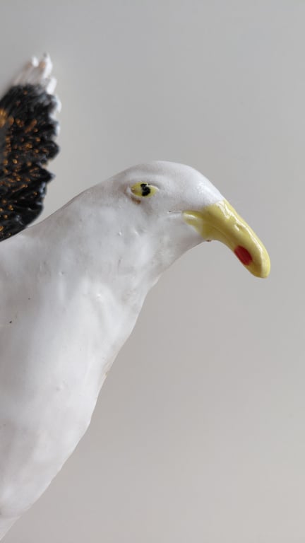 væghængt måge billede 5