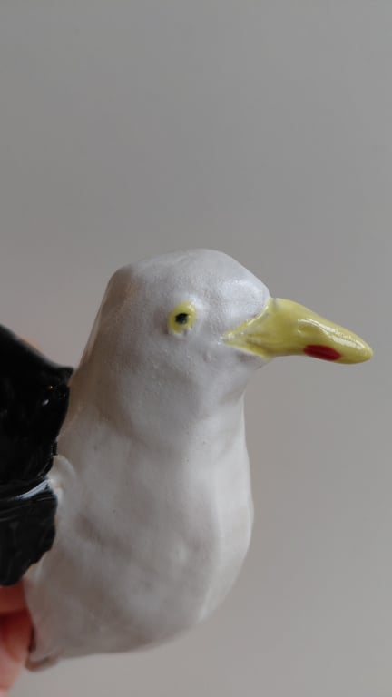 væghængt måge billede 5