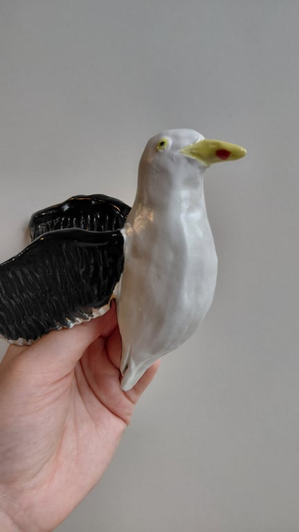 væghængt måge billede 6