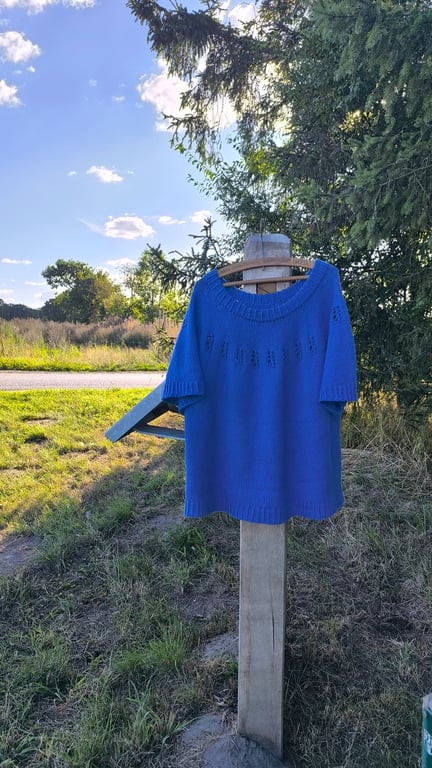 Sky Blue Tee billede 3