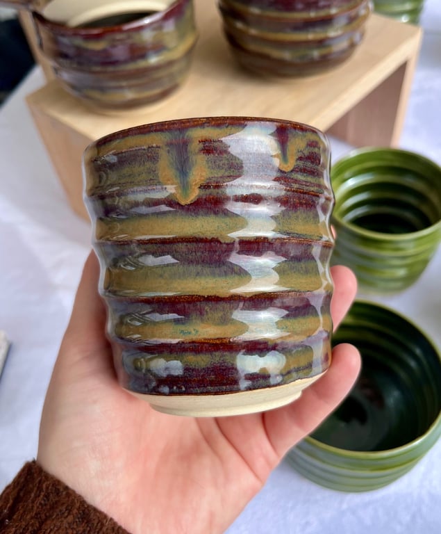 Spiralkopper – mørk brun billede 3