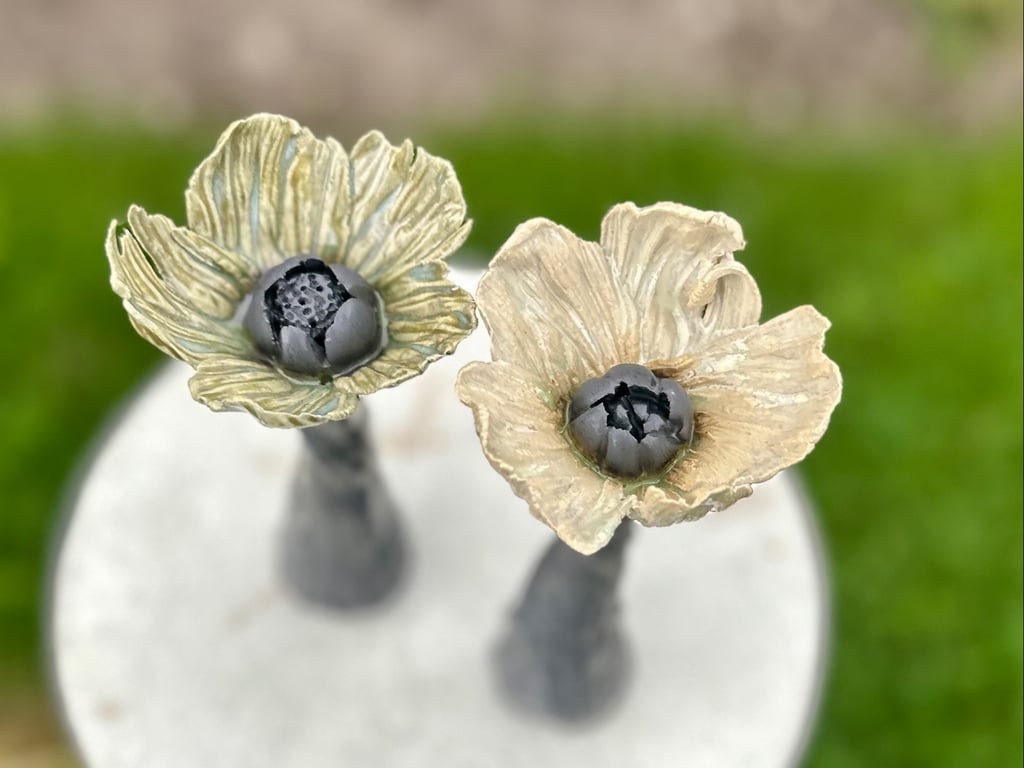 Sæt m 2 blomster