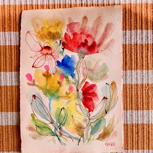Hulter til bulter blomster #7 – produktbillede