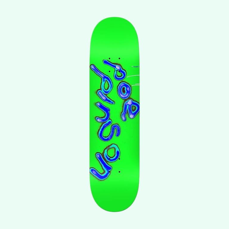 THERE Skateboards, "Tele" Poe Pinson Pro deck, 8.12"