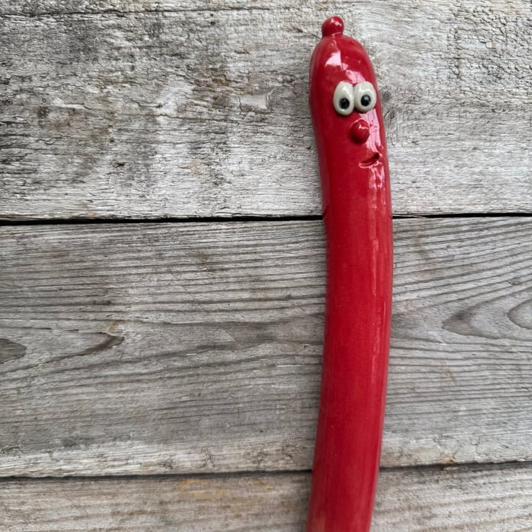 Rød pølse billede 4