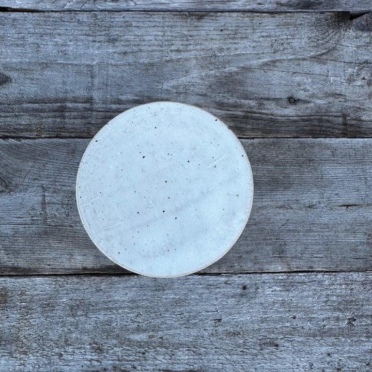 Smørklokke hvid billede 4