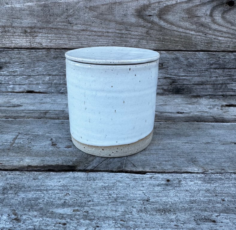 Smørklokke hvid