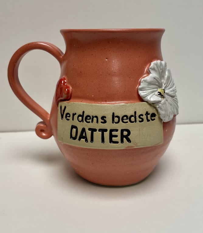 Krus med tekst - Verdens bedste søster