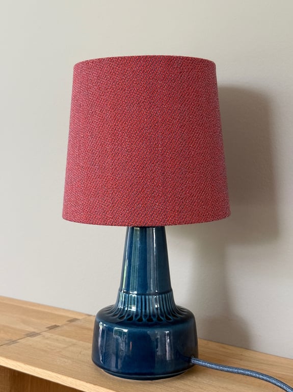 Upcycled vintage bordlampe - Søholm Keramik