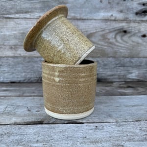 Smørklokke beige brun – produktbillede