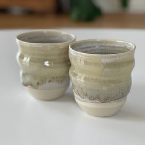 Kop, Cortado - spiral, skifergrå/creme – produktbillede