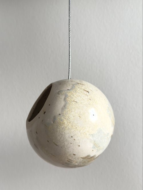 Hængepotte creme M (1)