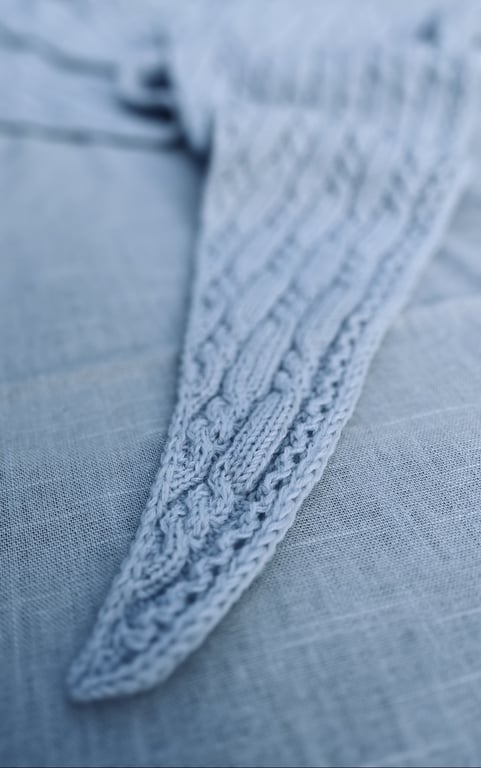 Nori Shawl strikkeopskrift billede 6