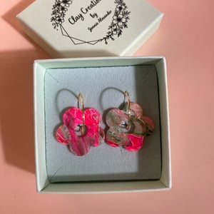 Pink Blossom med forgyldt sølv – produktbillede