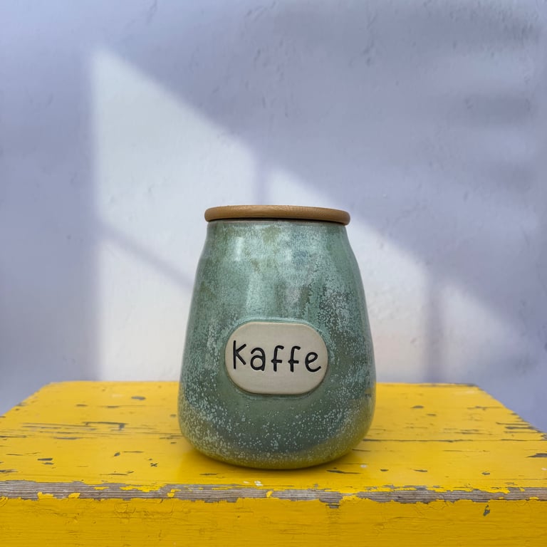 Kaffekrukke mosgrøn (1L)