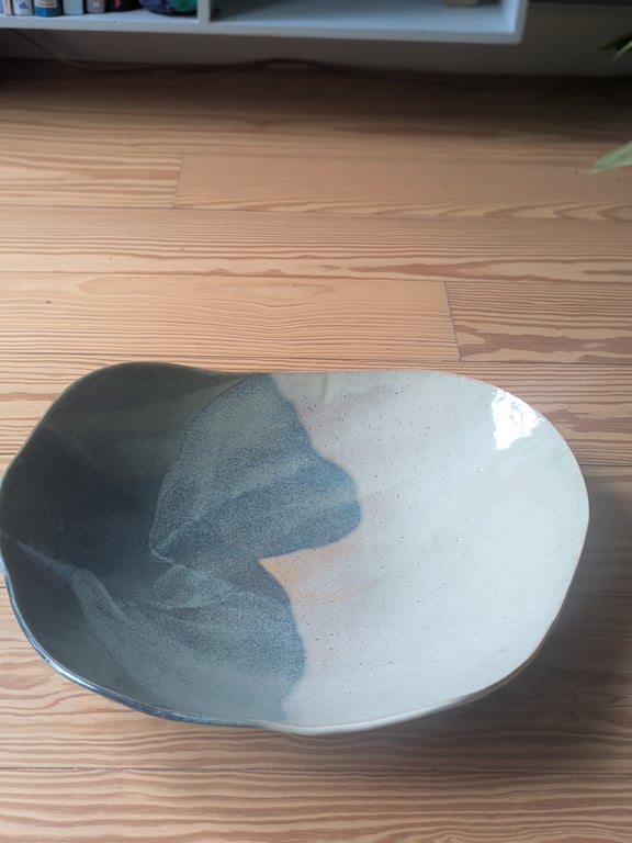 Frugt/salat skål grøn billede 3
