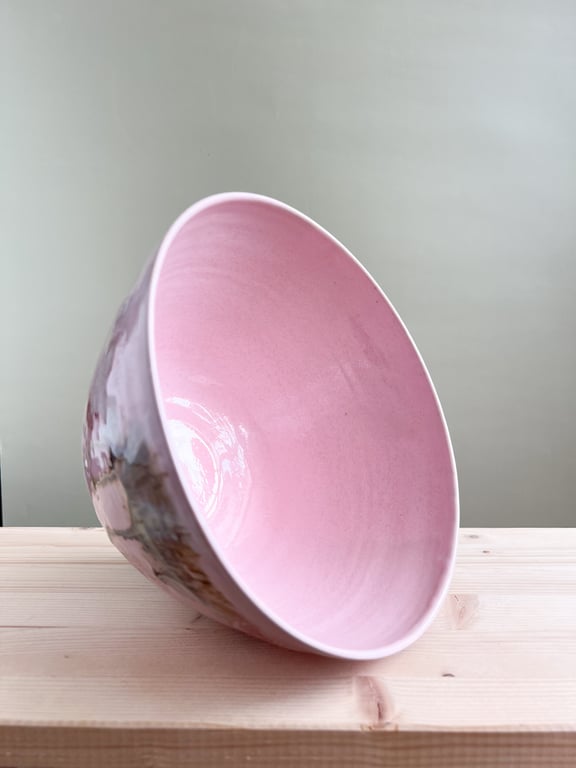 Rosa Twist skål billede 2