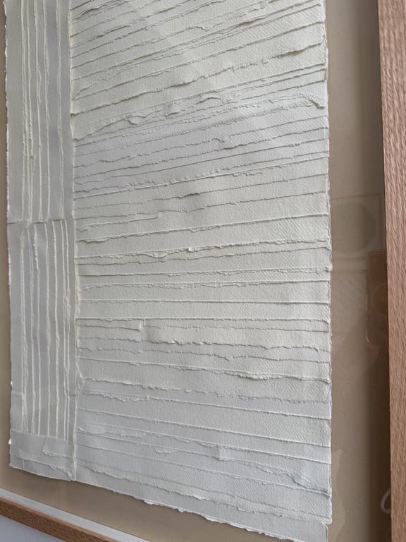 50x70cm, papirværk, indrammet  billede 2