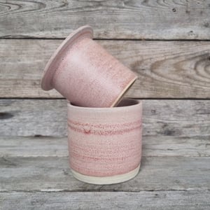 Smørklokke mat lyserød  – produktbillede