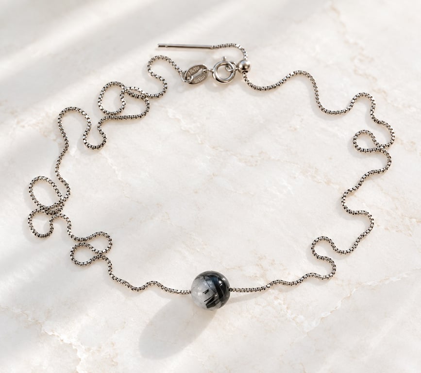 Turmalin kvarts- vedhæng: balance, groundingpositive tanker billede 2