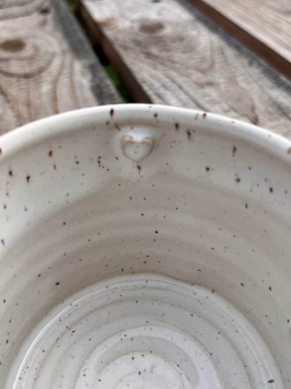 Lyserød mor kop. 350 ml. H: 7,5 cm billede 3