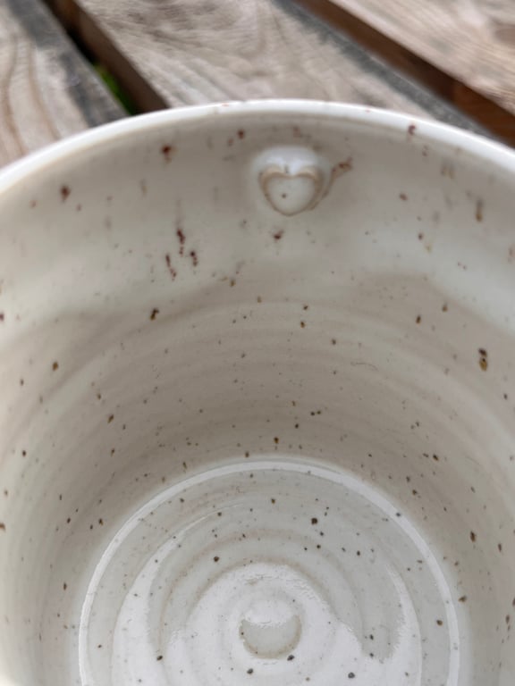 Kysse kop. 330 ml. H: 8,5 cm billede 3