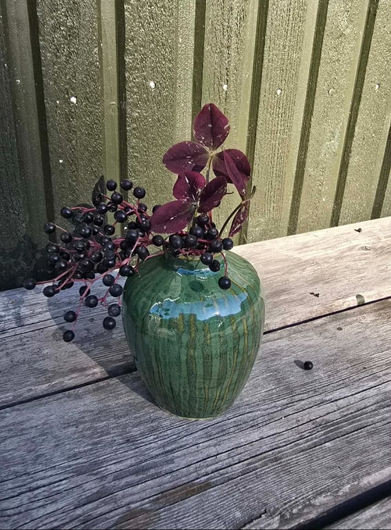 Minivase - grøn billede 2