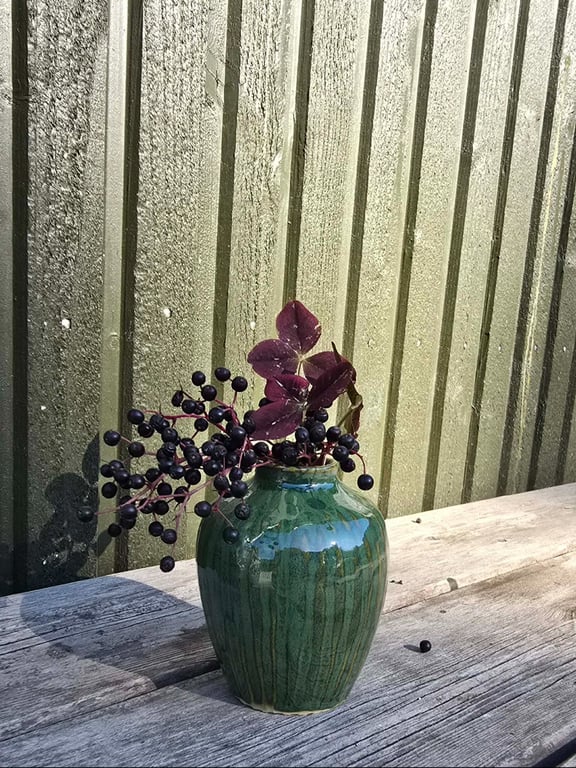 Minivase - grøn billede 3