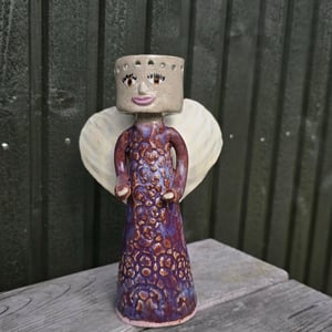 Lysengel - lilla nuancer – produktbillede