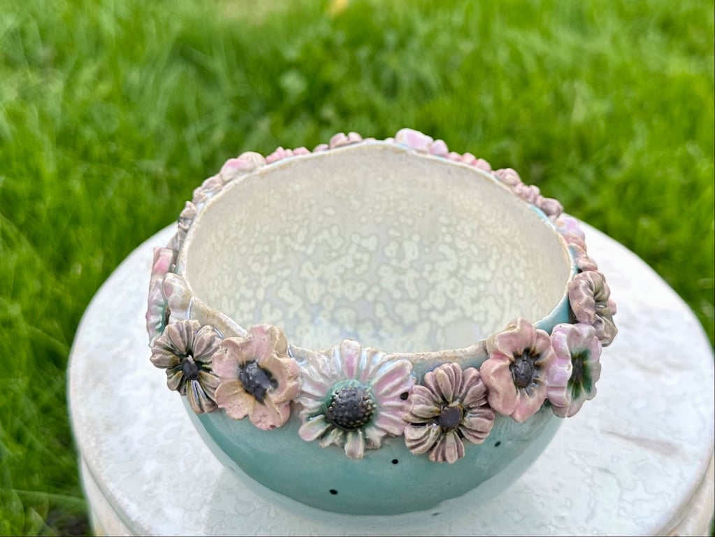 Lille blomsterskål billede 2