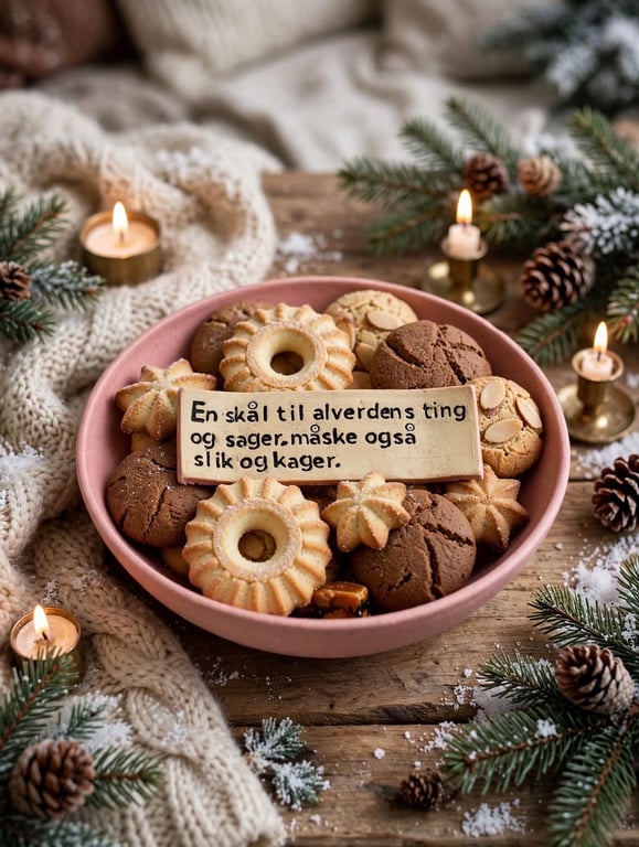 Keramik Skål med tekst - En skål til alverdens.....