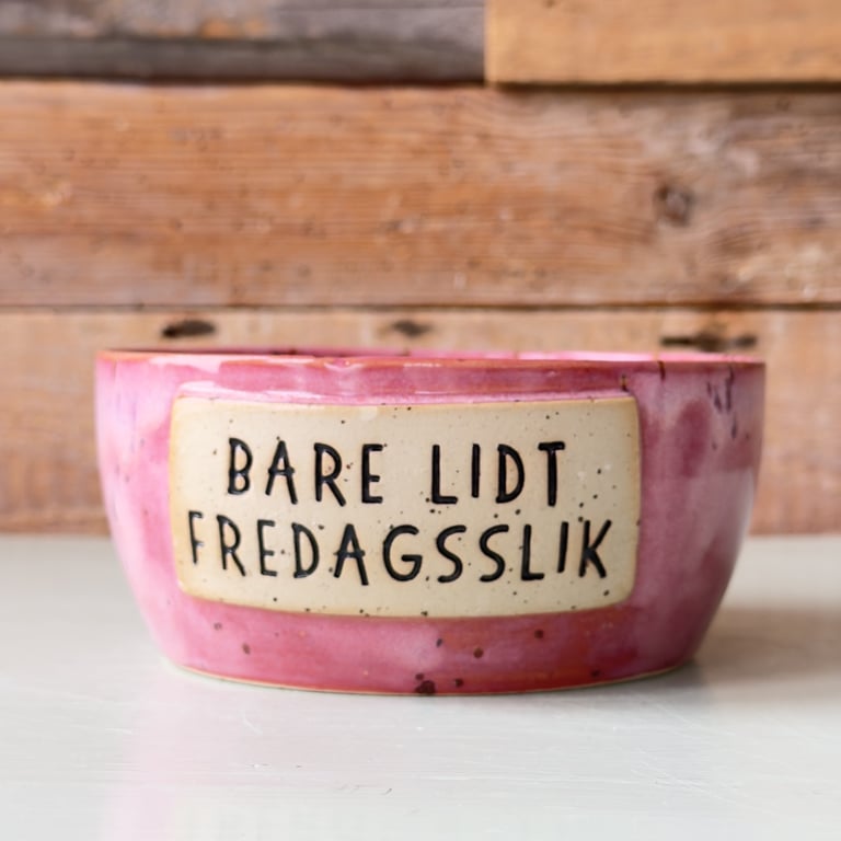 Bare lidt fredagsslik