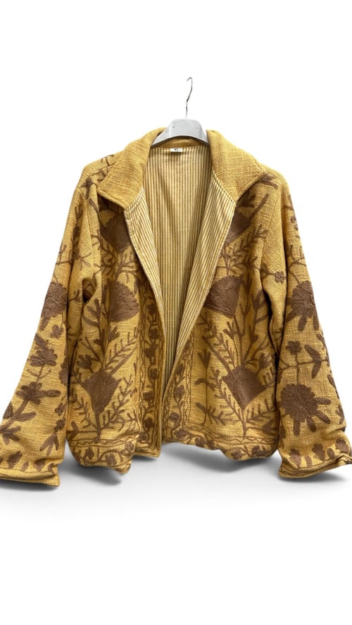 Oslo Quiltet Jacket. Dusty yellow. Onesize str 36-44. (2)