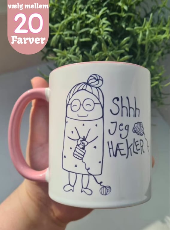 Krus: shhh jeg hækler